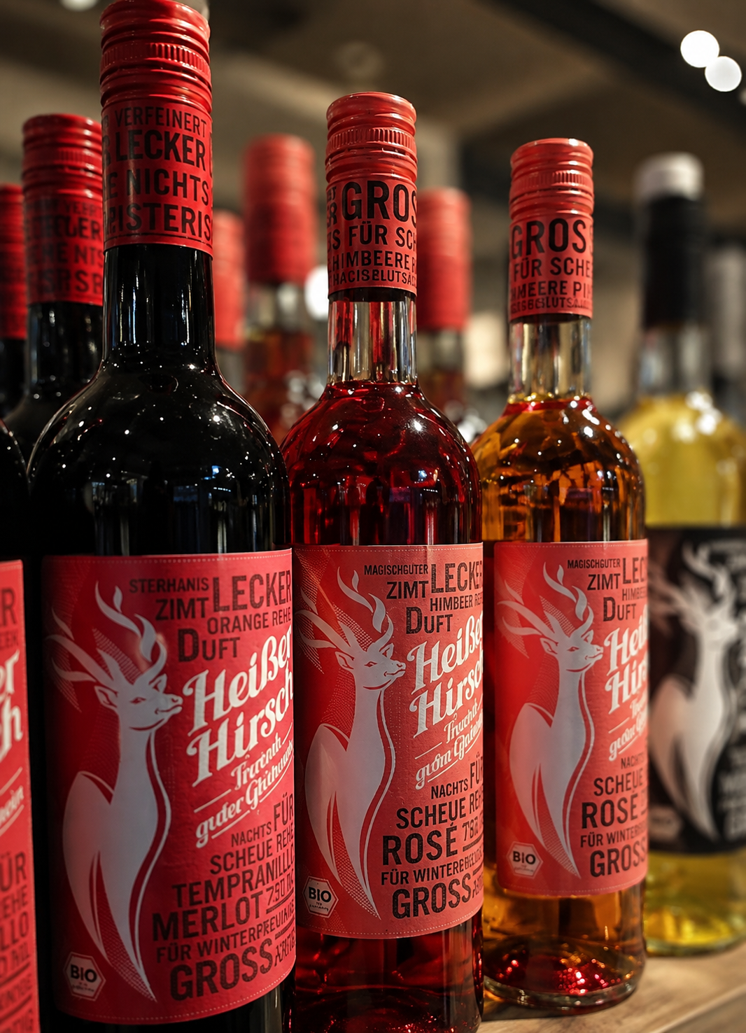 Winterliche Bio-Weinspezialitäten